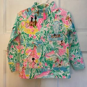 Lilly Pulitzer Kids Little Girl's Let’s Get Together Popover Size XS (2-3)